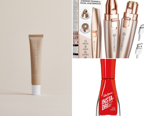 My favorite beauty recs cover photo collage