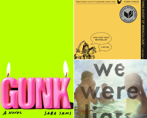 Books that will make your flight go fast cover photo collage