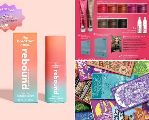 Beauty Essentials cover photo collage