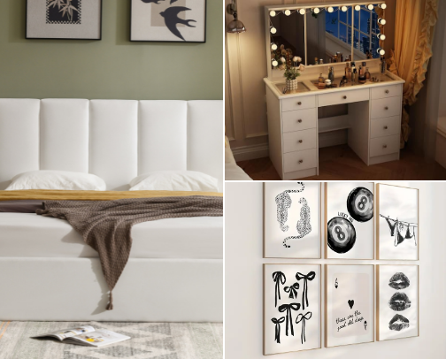 room essentials! cover photo collage