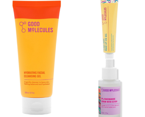 bath & skincare cover photo collage