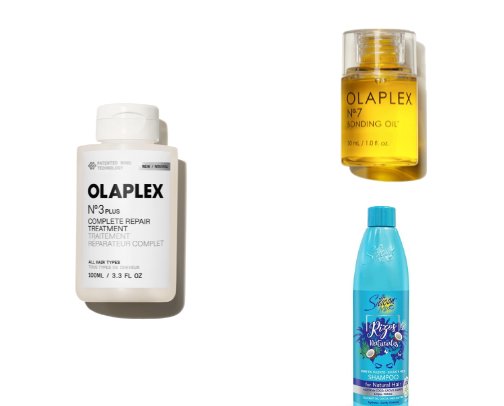 Curated essentials / Hair Care & Tools cover photo collage
