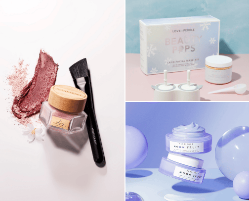 My Favorite Face Masks cover photo collage