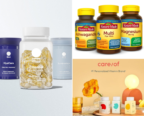 Wellness products ✨✨ cover photo collage