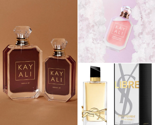 favorite perfumes cover photo collage