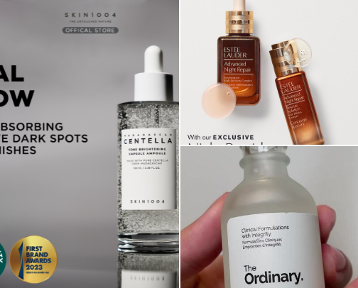 My Skincare Routine Using Serum cover photo collage
