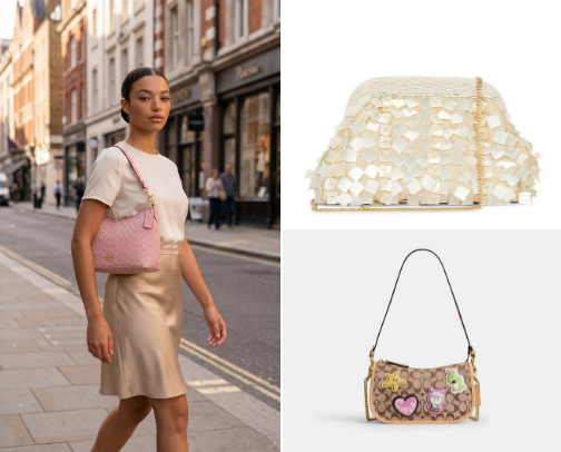 Cute accessories & designer inspired finds ✨ cover photo collage