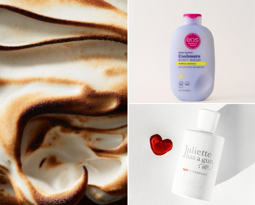 "My Aroma Agenda: Products That Keep Me Smelling Divine" cover photo collage