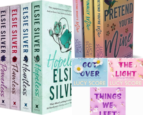 BookTok recommendations you want to read! Romance novel edition 💖 cover photo collage