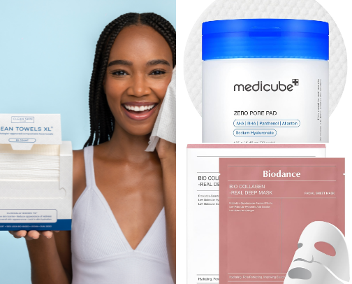 It all starts with skin care cover photo collage