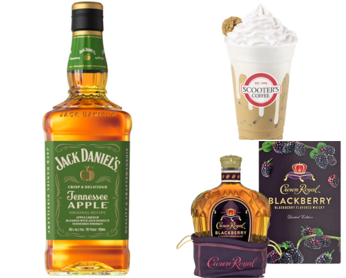 Fall beverages cover photo collage