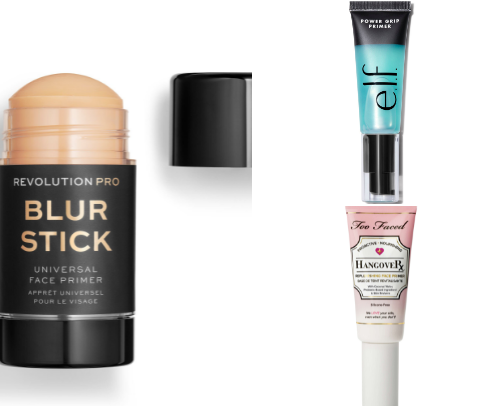 Full Face Makeup Routine Products cover photo collage