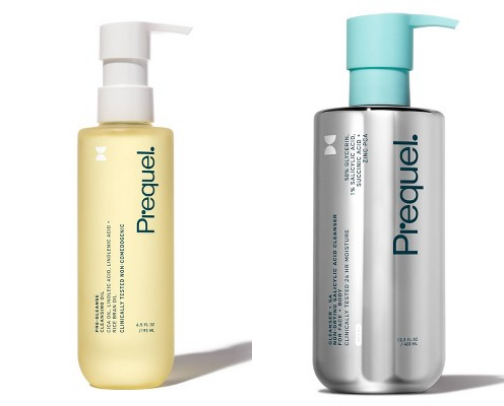 Prequel Skincare cover photo collage
