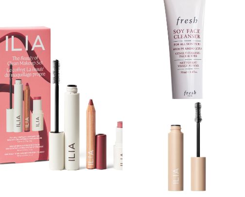 Beauty and skincare favorites ✨ cover photo collage