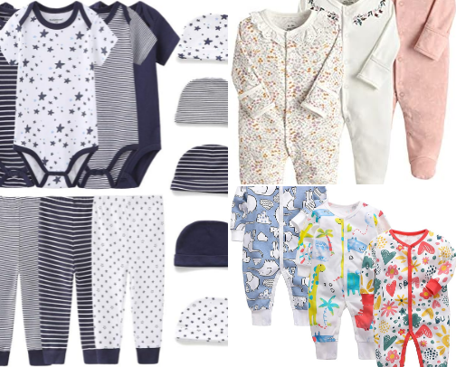 VÊTEMENTS BÉBÉ cover photo collage