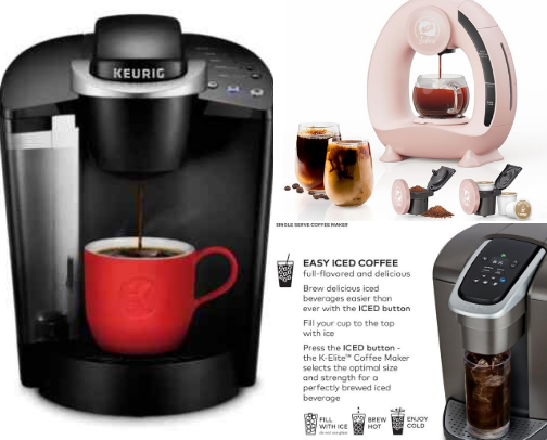 My Keurig Coffee Maker& Me: A Love Story in Single-Serve Cups cover photo collage