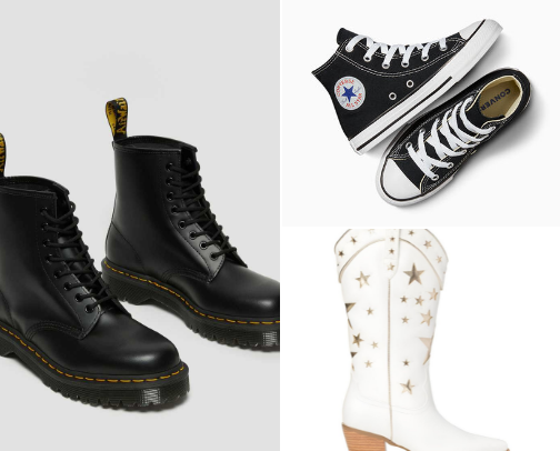 Shoes cover photo collage