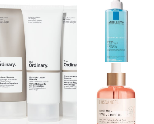 My favorite facial skin care that actually do what they promise🌸😻 cover photo collage