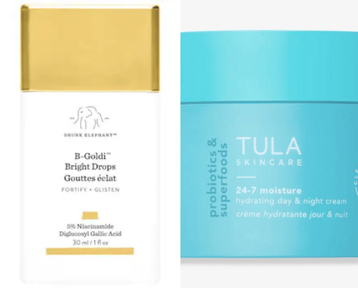 Skincare Products cover photo collage