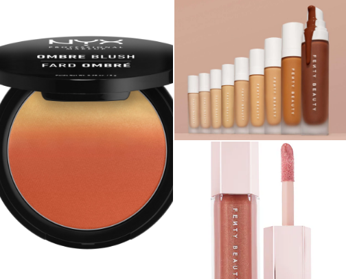 Makeup recommendations cover photo collage