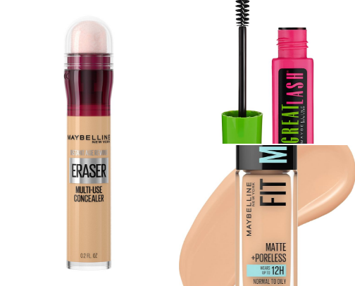 MAYBELLINE MAGIC: TRANSFORM YOUR LOOK cover photo collage