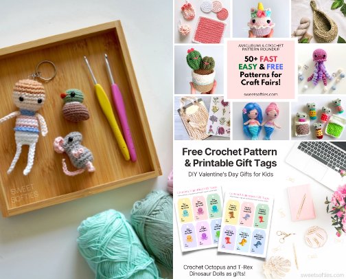 Crochet Patterns cover photo collage