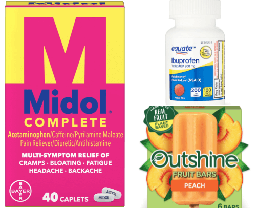 Must Haves For That Time Of The Month 😉 cover photo collage