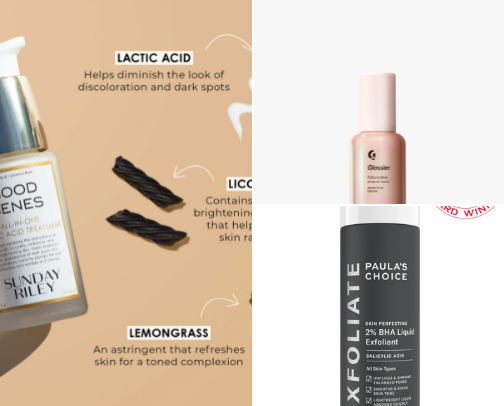 My favorite beauty recs cover photo collage