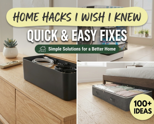 Home Fixes I Wish I Knew About Sooner 🛠️ cover photo collage
