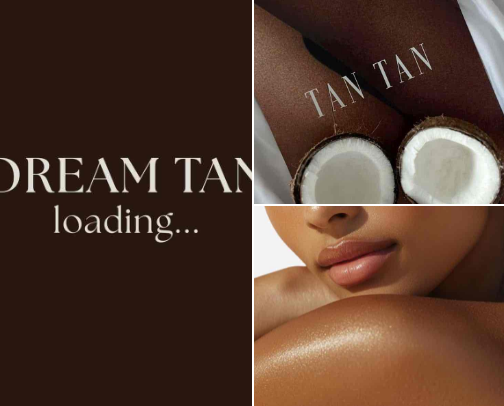 Self-Tanning and Darkening Products cover photo collage