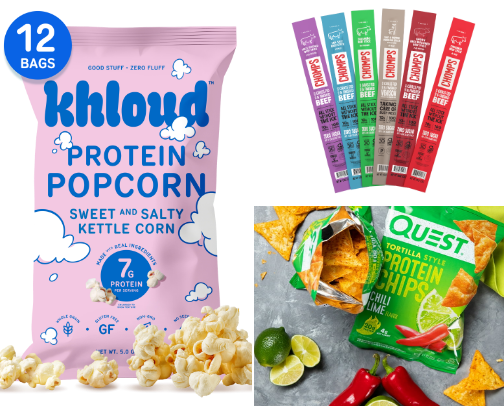 Fav HEALTHY snacks! cover photo collage