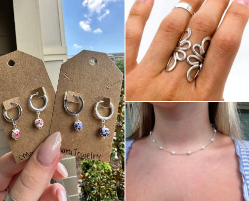 My daily jewelry - Silver cover photo collage