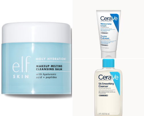 Skincare Recommendations That Won't Break The Bank cover photo collage