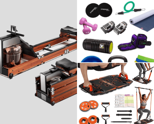 Exercise equipment 💥 cover photo collage
