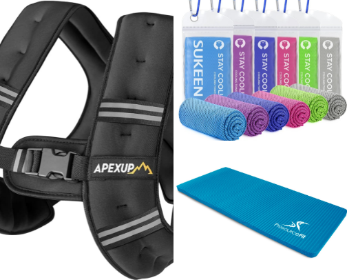 Workout essentials cover photo collage