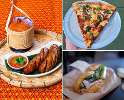 Chi Town Eats that aren't downtown! cover photo collage