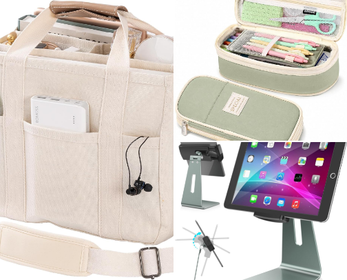 College Essentials — Cute & Useful Finds cover photo collage