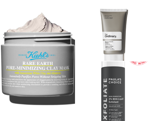 Pore erasers (dermatologically recommended) cover photo collage