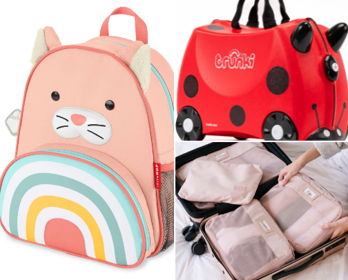 Travel Essentials with Kids cover photo collage