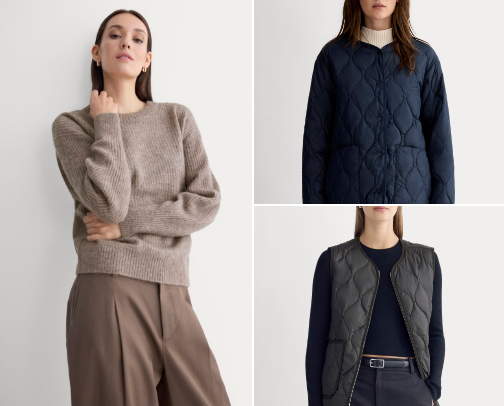 Everlane staples are the kind of everyday essentials cover photo collage