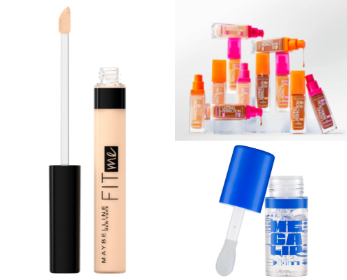 makeup/skincare/perfume cover photo collage