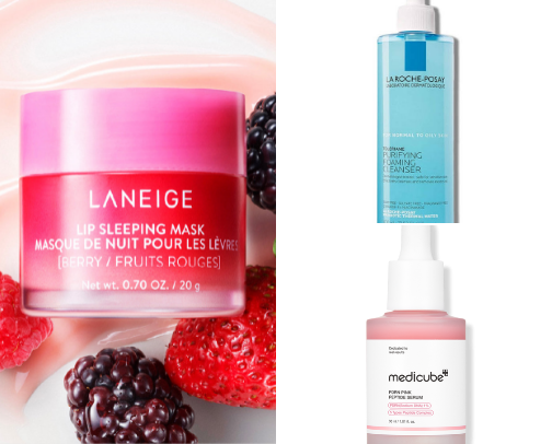 Skincare That Keeps My Skin Glowy cover photo collage