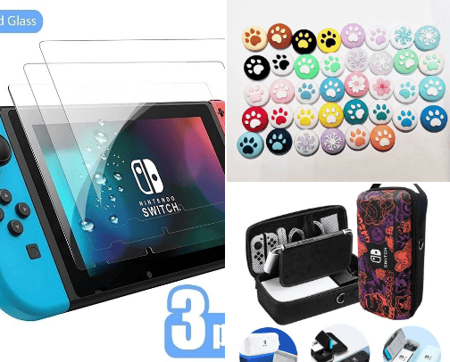 Nintendo Switch Gadgets cover photo collage