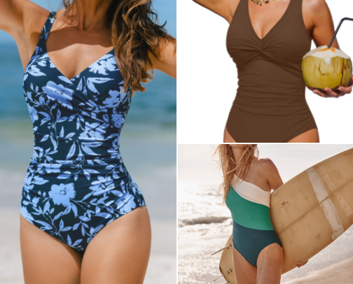 10 Best One-Piece Swimsuits + Cover-Ups for Beach Vacations 2026 cover photo collage
