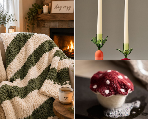 Cozy Fall List cover photo collage