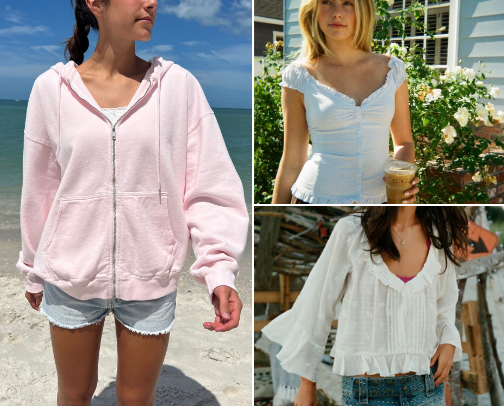 Up to trend clothes!! For the Girls. cover photo collage