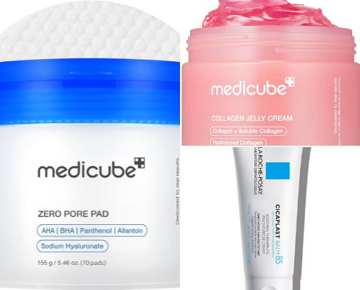affordable skincare faves cover photo collage