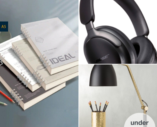 Study & tech picks on a low budget. cover photo collage