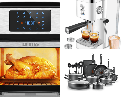 Kitchen Utensils cover photo collage