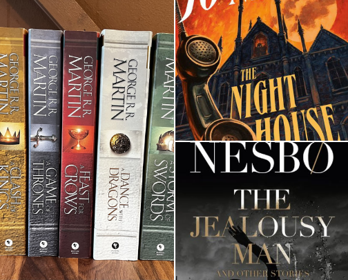 My favorite book recs cover photo collage